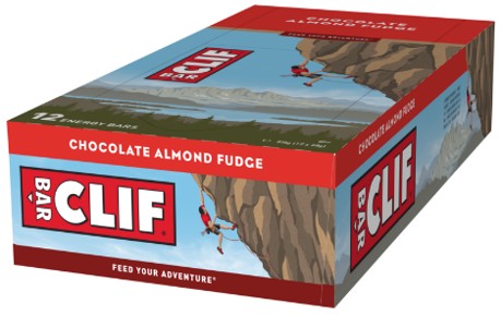 CLIF BAR - CHOCOLATE ALMOND FUDGE (12X68g)