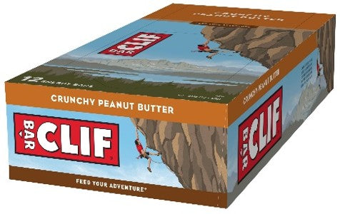 CLIF BAR - CRUNCHY PEANUT BUTTER (12X68g)