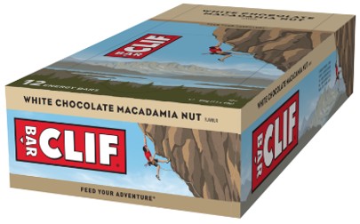 CLIF BAR - WHITE CHOCOLATE MACADAMIA NUT (12X68g)